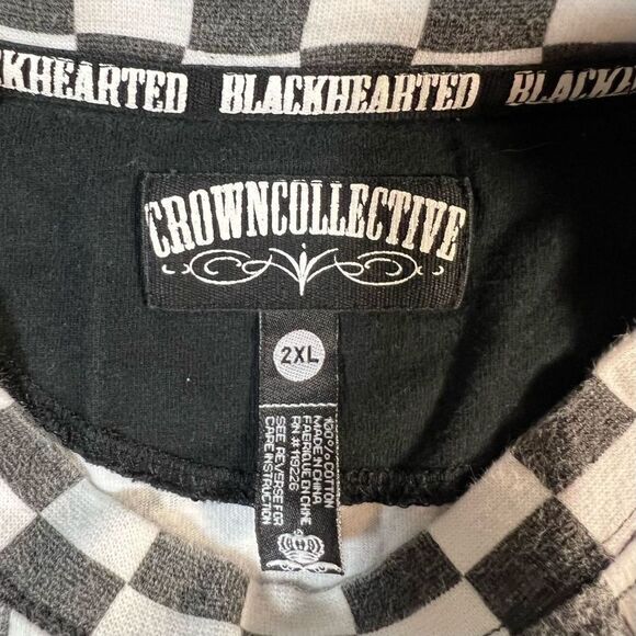 Y2K Crown Collective ‘Checkerboard’ Tee - Picture 3 of 3
